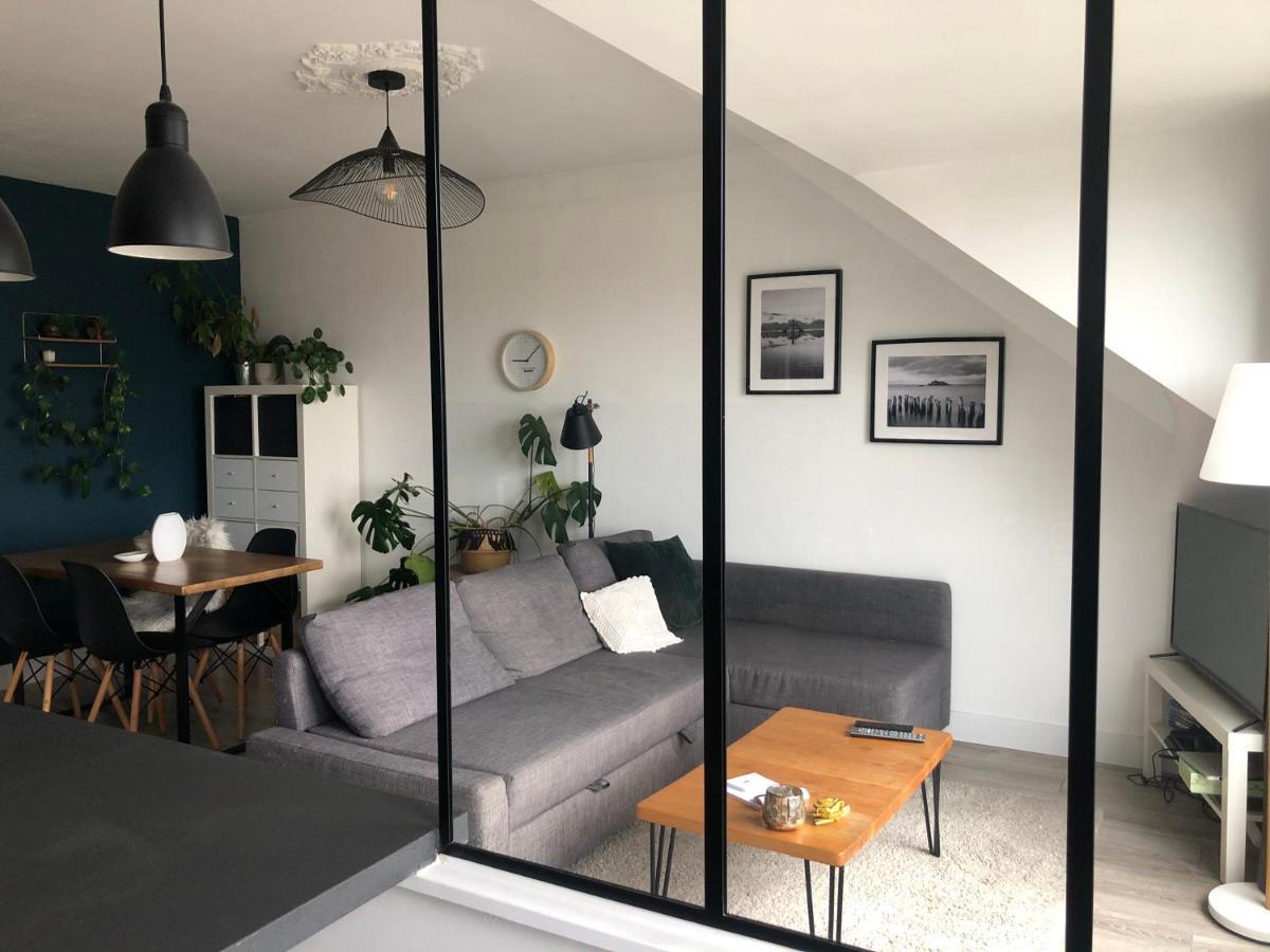 Joli T2 Avec Balcon, Calme & Vue Sur Intra Muros Saint-Malo Zewnętrze zdjęcie